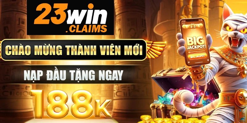 Nhà cái chào đón thành viên mới, tặng 188K ngay lần nạp đầu