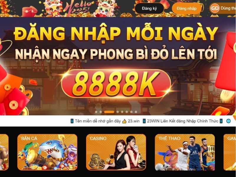 Đăng nhập 23WIN mang lại nhiều lợi ích vượt trội