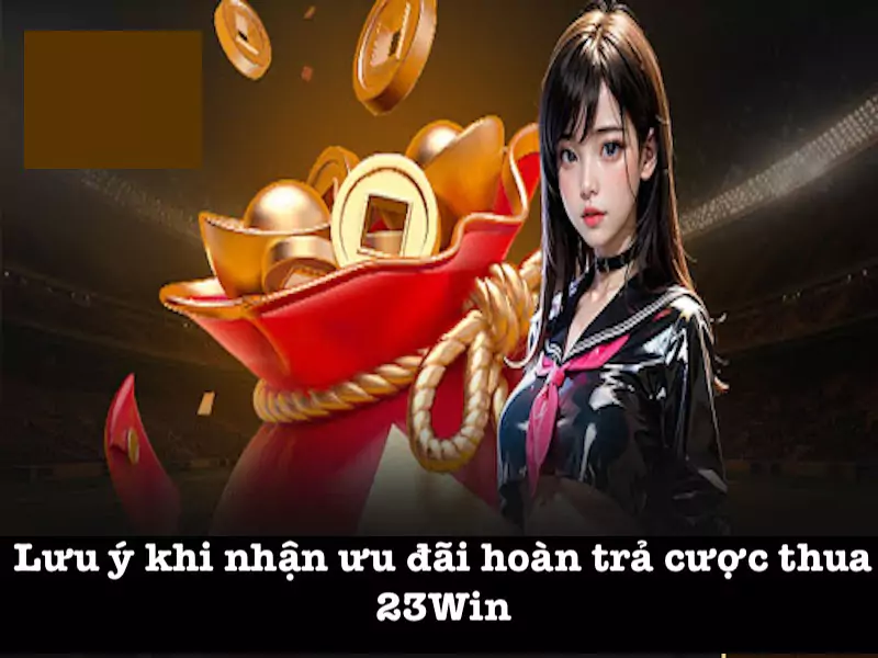 Lưu ý quan trọng nhận hoàn trả cược thua 23win